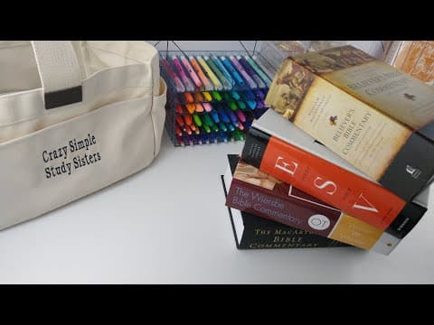 BIBLE COMMENTARY / My *growing* Bible Commentary Collection!!