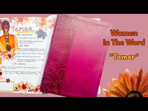 Women In The Word | “Tamar” 2nd Samuel 13:1-20 #womenofthebible #womenintheword 