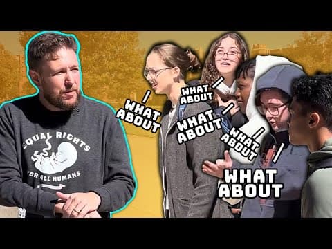 Abolitionist Takes On A Bunch Of Students
