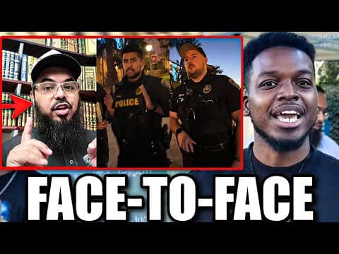 " THEY CALLED THE POLICE! " CRASHING SHEIKH UTHMAN'S DAWAH BOOTH LIVE!