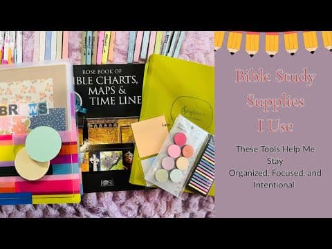 2026 Spiritual Stack | Video 5| My Bible Study Supplies #biblestudyresources #biblestudysupplies