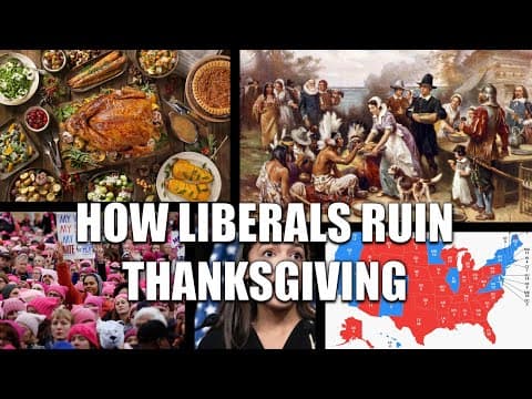 5 Ways Liberals Try to Ruin Thanksgiving | Heck Off, Commie!