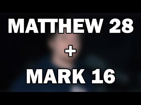Matthew 28; Mark 16 | He Is Risen