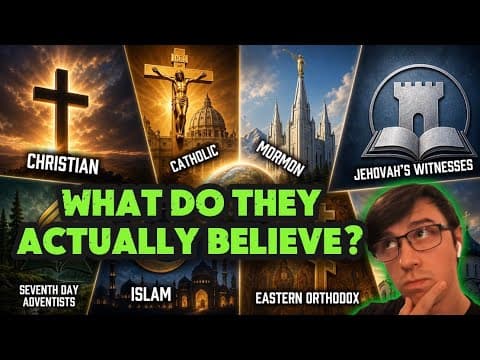 What Do These 7 Religions Actually Believe? (Full Comparison)