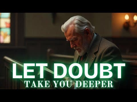 Don't Let Doubt Hold You Back - Embrace It and Watch Your Faith Grow!