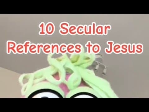Ten Secular References to Jesus 
