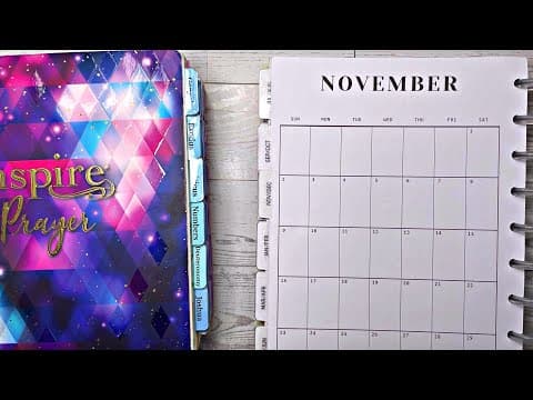 November 🤎 Monthly Reset 🍂 Faith Goals 🍁
