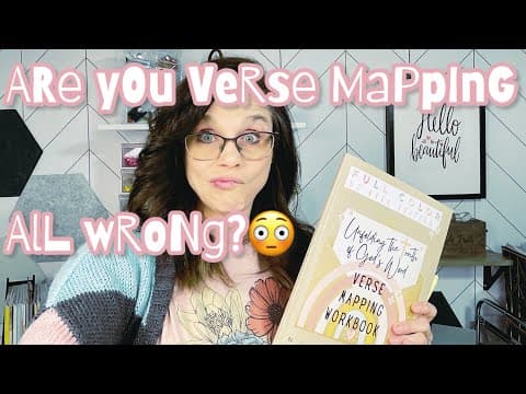 Verse Mapping the RIGHT way!!