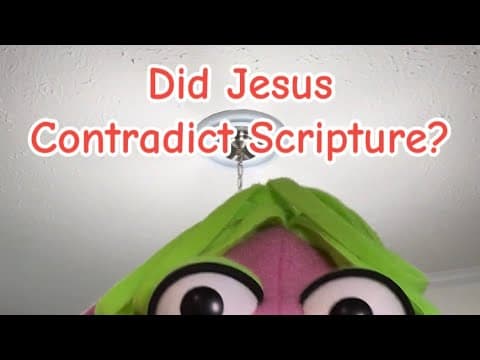 Did Jesus Contradict Scripture?