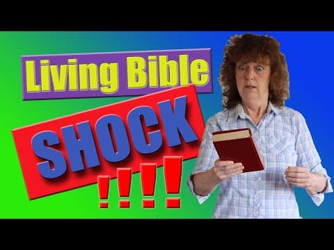 Does this SHOCK you about the Living Bible?? | Bible Translations