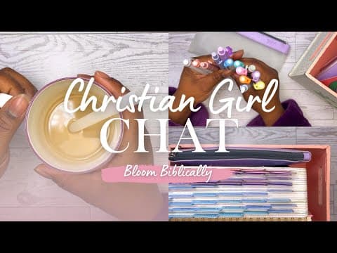 Christian Girl  Chat : Recreating My Quiet Time Spot