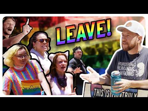 Christians CRASH Pride Festival (They/Them Didn't Like It)
