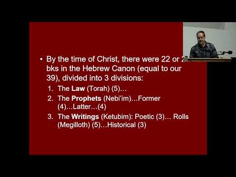 4-Transmission & Preservation of Text,pt3 (Canonicity & Textual Criticism)