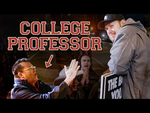 Unhinged Professor Makes a Fool of Himself