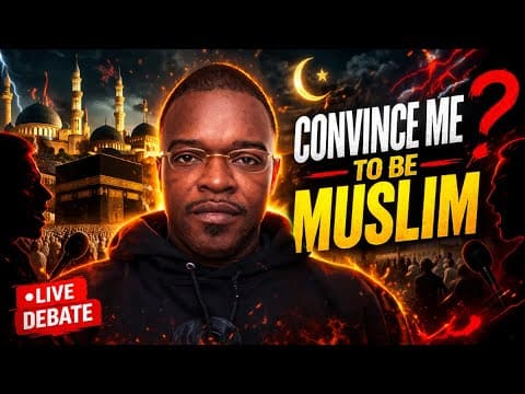 Convince Me to Be Muslim! DEFENDING THE FAITH 🔥🍽️
#Islam #Christianity #Debates