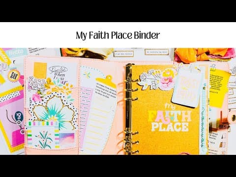 My Faith Place Binder