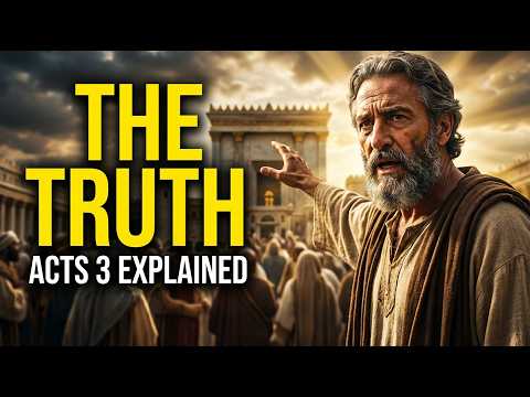 What Peter Really Preached in Acts 3 — Israel's Call to Repent