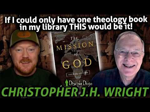 Chatting with my favorite living author about my favorite theology book! (Christopher J.H. Wright)