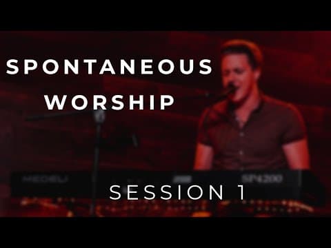 Spontaneous Worship Session #1- Jake Brian