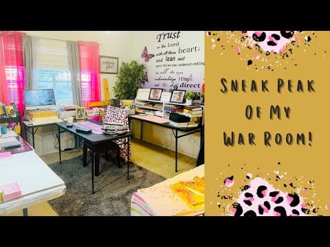 Quick Look At My WarRoom | #warroom #warroomprayer #warbinder #prayercloset #prayerbible
